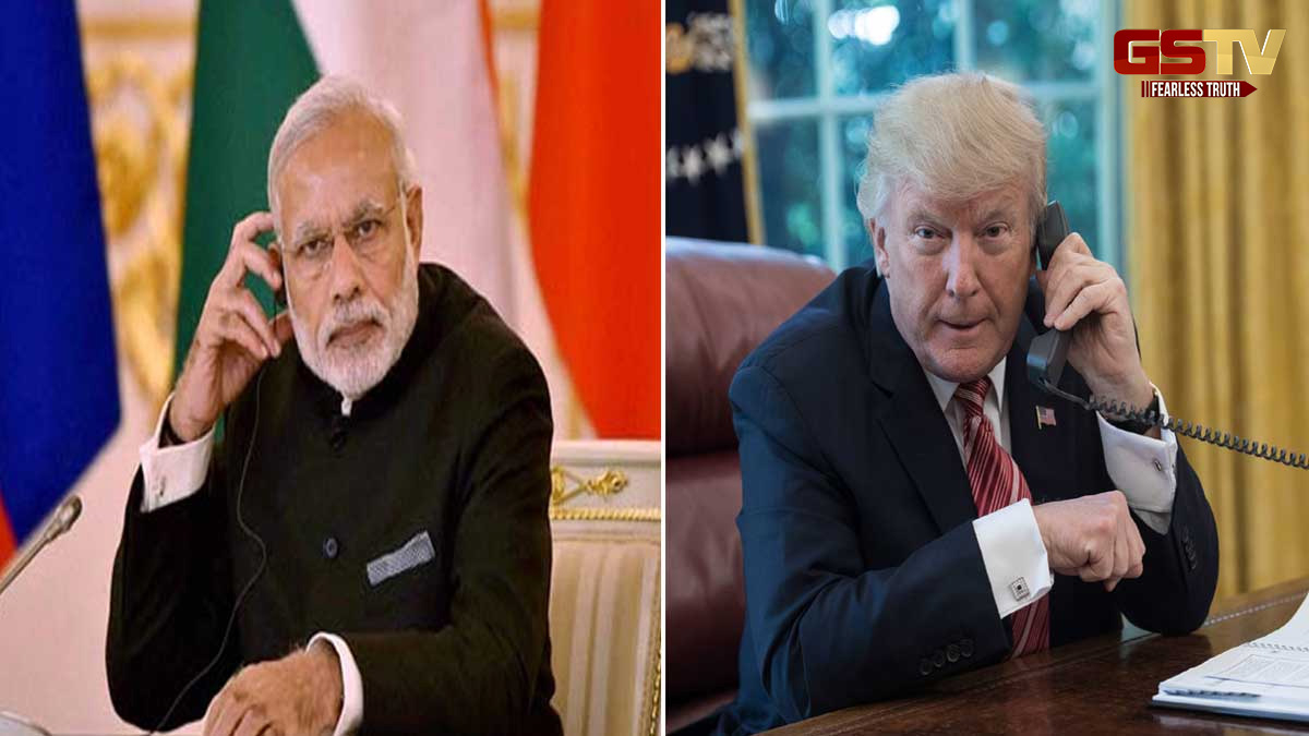PM મોદીએ અમેરિકાના રાષ્ટ્રપતિ ડોનાલ્ડ ટ્રમ્પ સાથે ફોન પર કરી વાત