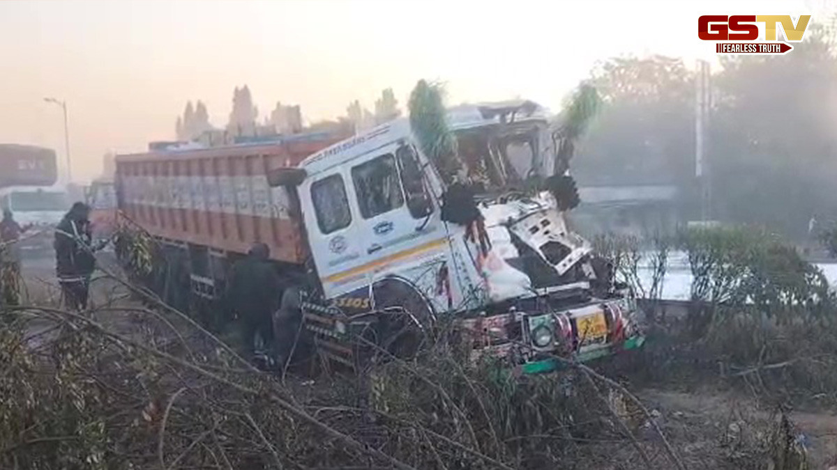 અંકલેશ્વર નેશનલ હાઇવે પર ટ્રક-ટેન્કર વચ્ચે અકસ્માતમાં એકનું મોત, ટેન્કરમાંથી એસિડ લીક થતા મચી દોડધામ