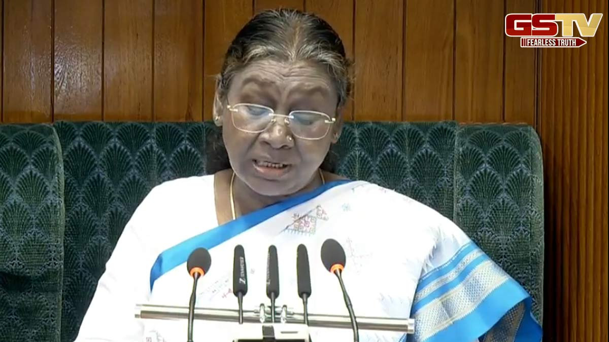 Budget Session: રાષ્ટ્રપતિનું અભિભાષણ, દેશનું માન વધારી રહી છે દીકરીઓ; ગરીબોને મળે છે સન્માન