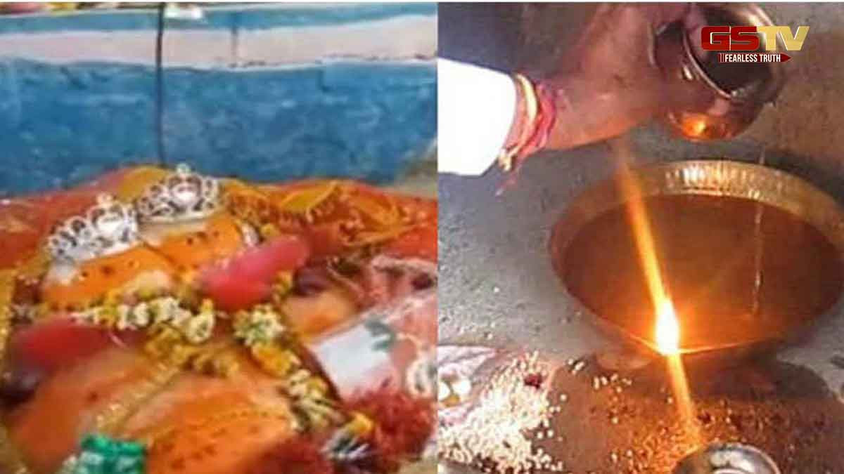 મંદિરમાં પાણીથી સળગે છે દીવા! માતાનો ચમત્કાર જોઈને આંખોને નહીં થાય વિશ્વાસ