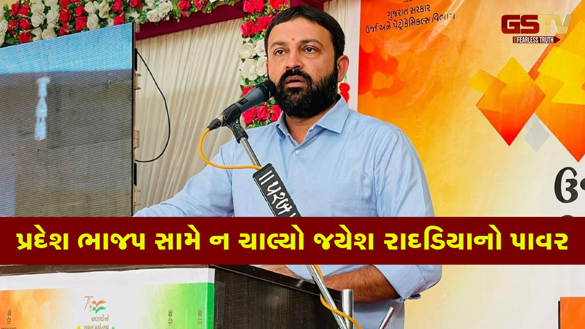 જયેશ રાદડિયા કદ પ્રમાણે વેતરાયા કે પાર્ટીની ઉપર પોતાને માનવું ભારે પડ્યું?