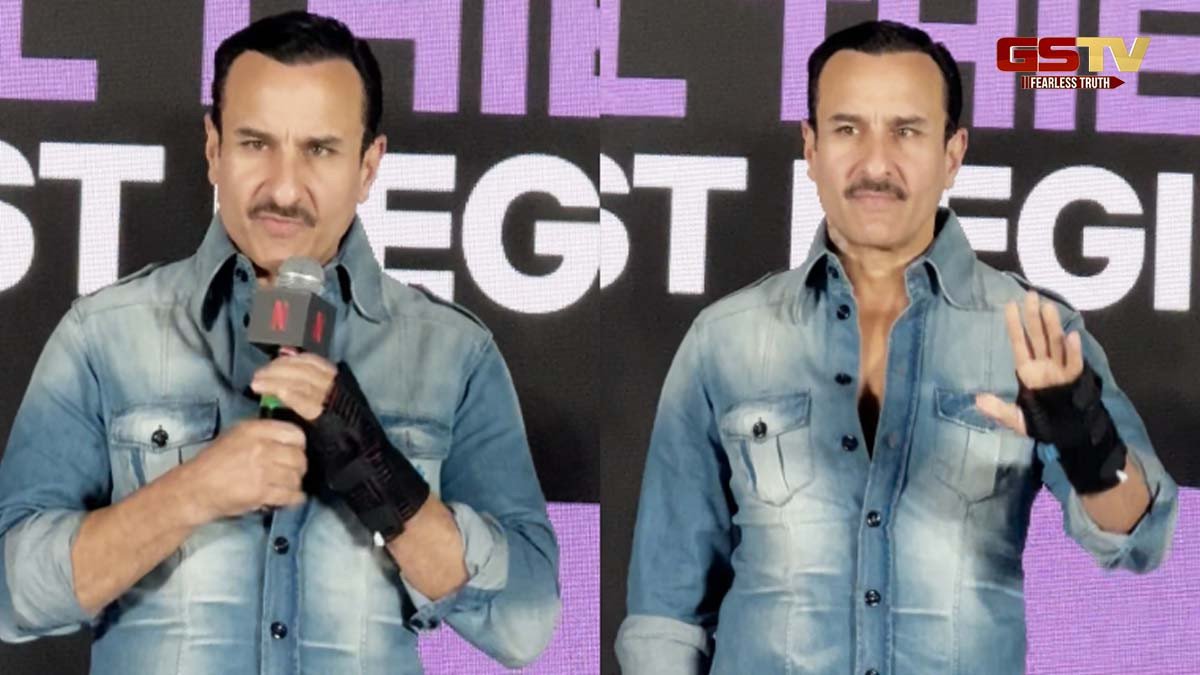 VIDEO / હુમલા બાદ પહેલીવાર ઈવેન્ટમાં જોવા મળ્યો સૈફ અલી ખાન, હાથ પર બાંધી હતી બેન્ડેજ