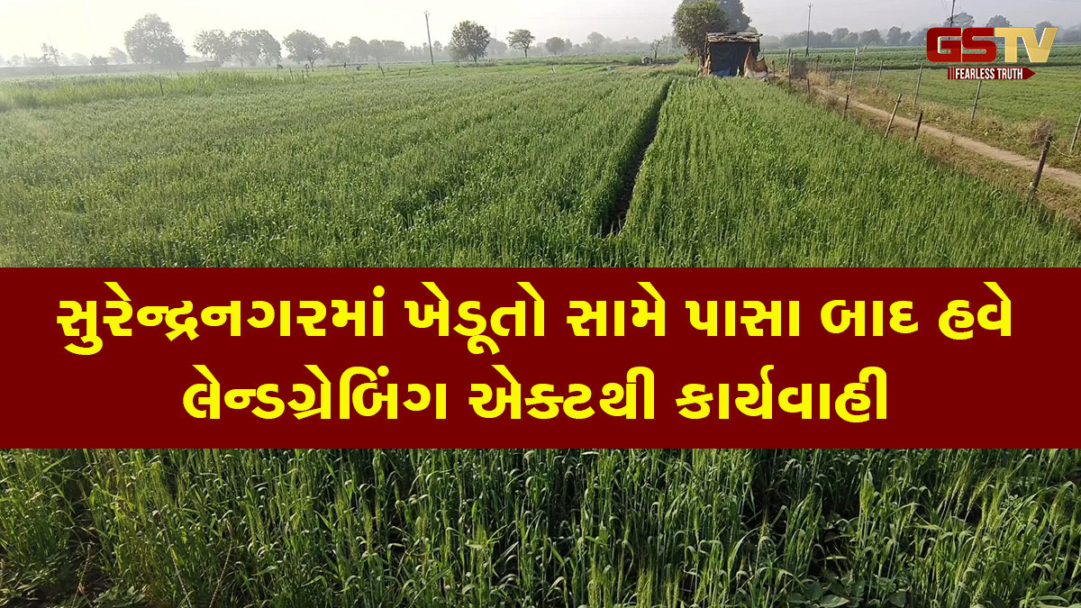 સુરેન્દ્રનગરમાં ખેડૂતો સામે પાસા બાદ હવે લેન્ડ ગ્રેબિંગ એક્ટથી કાર્યવાહી