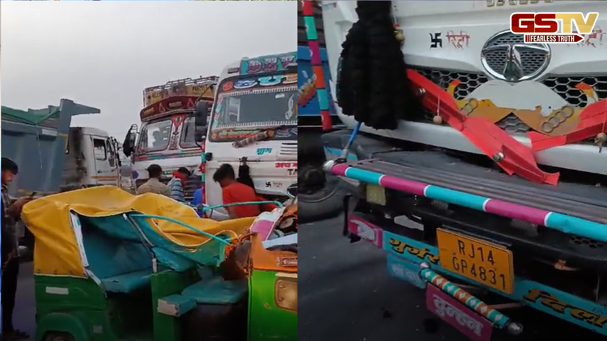 બનાસકાંઠા : ડીસા-ધાનેરા હાઈવે પર ટ્રિપલ અકસ્માતમાં એકનું મોત, 5 ઘાયલ