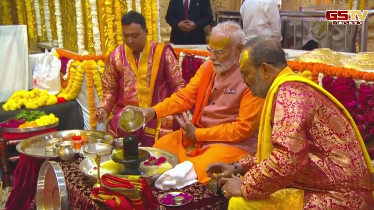 VIDEO: PM નરેન્દ્ર મોદીએ સોમનાથ મંદિરે દર્શન કરી ધન્યતા અનુભવી