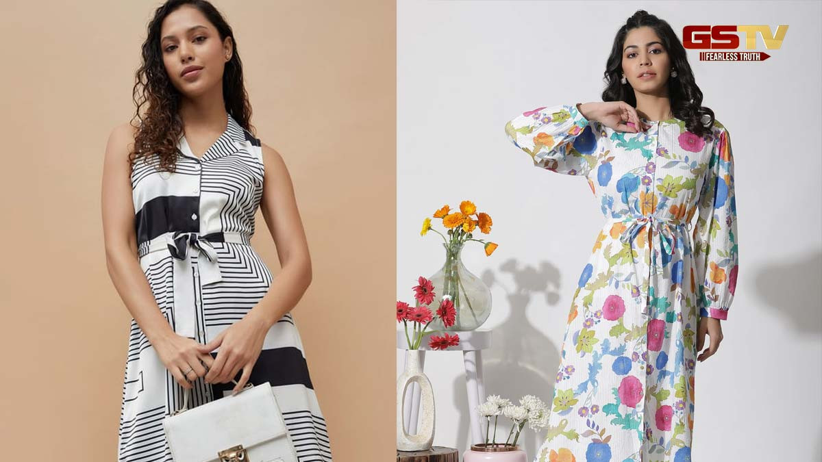 Fashion Tips / ન્યુ અને સ્ટાઇલિશ લુક મેળવવા માટે ટ્રાય કરો આ પ્રિન્ટેડ શર્ટ ડ્રેસ, અહીં જુઓ ડિઝાઇન