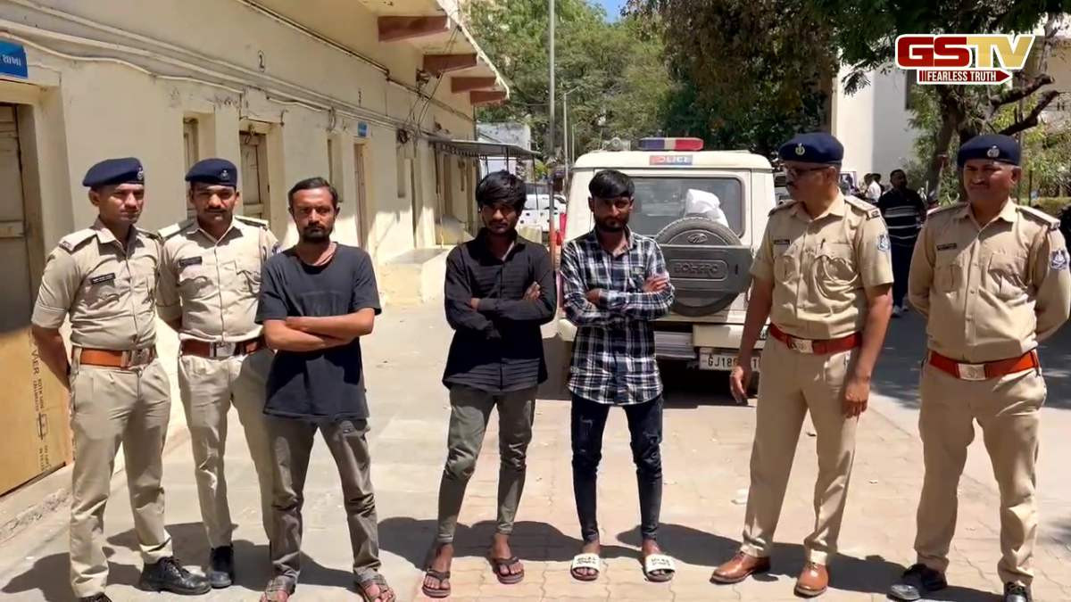 જામનગરમાં વાહનનો અકસ્માત કરી લૂંટ ચલાવનારા આરોપીઓની ધરપકડ