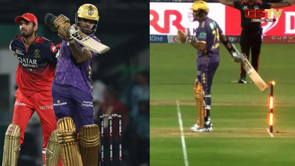 IPL 2025 / પહેલી જ મેચમાં થયો વિવાદ, હિટ વિકેટ થવા છતાં બેટ્સમેનને ન આપ્યો આઉટ, જાણો શું કહે છે નિયમ