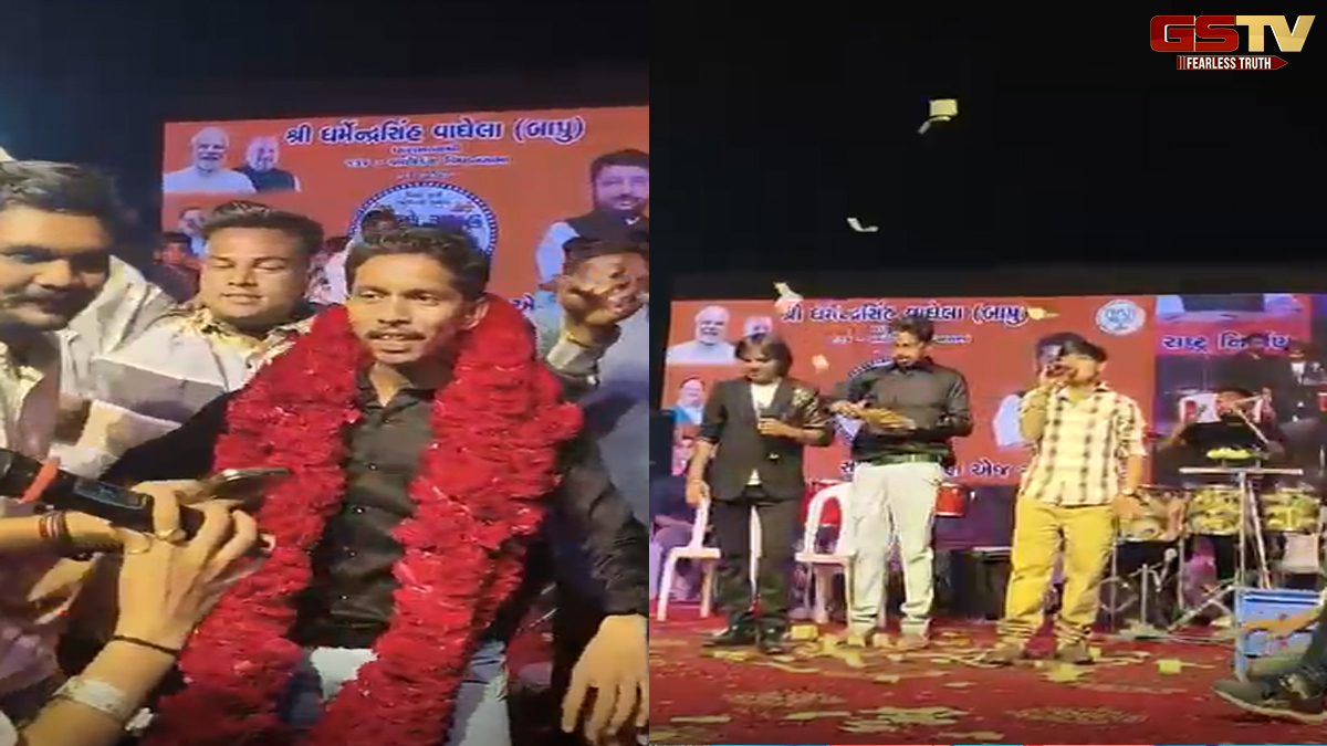 વાઘોડિયાના ભાજપના ધારાસભ્યના કાર્યક્રમમાં દુષ્કર્મનો આરોપી નાચતો જોવા મળ્યો, વીડિયો વાયરલ 