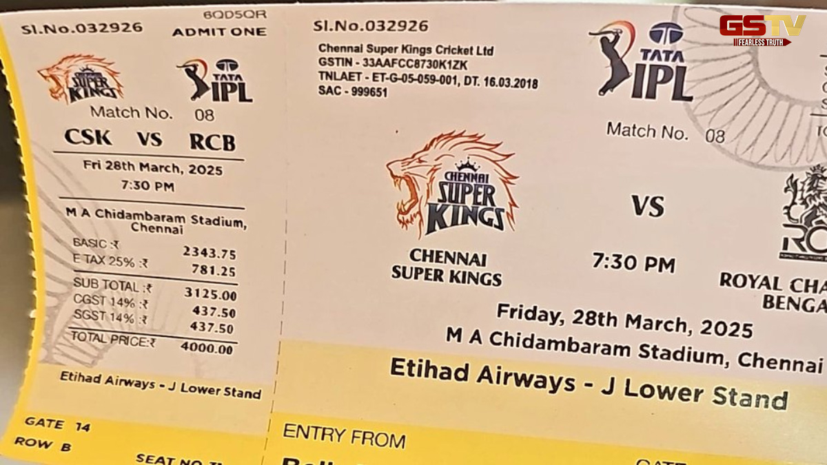 IPL ટિકિટો પર 50% થી વધુ ટેક્સ, GST અને કયા બીજા કર લાગે છે? વાસ્તવિક કિંમત જોઇ ચોંકી જશો