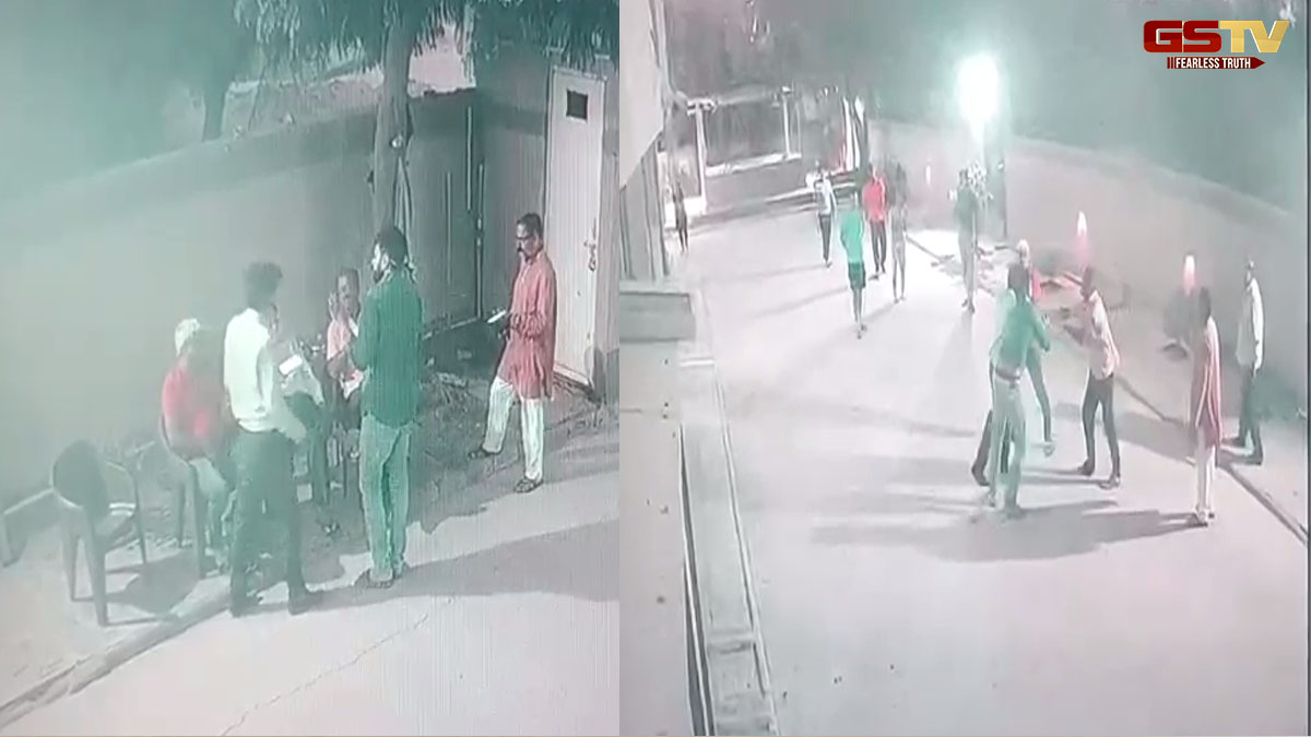 VIDEO: અમદાવાદની શીલજ સોસાયટીના રહીશોના બે જૂથ વચ્ચે જાહેરમાં મારામારી