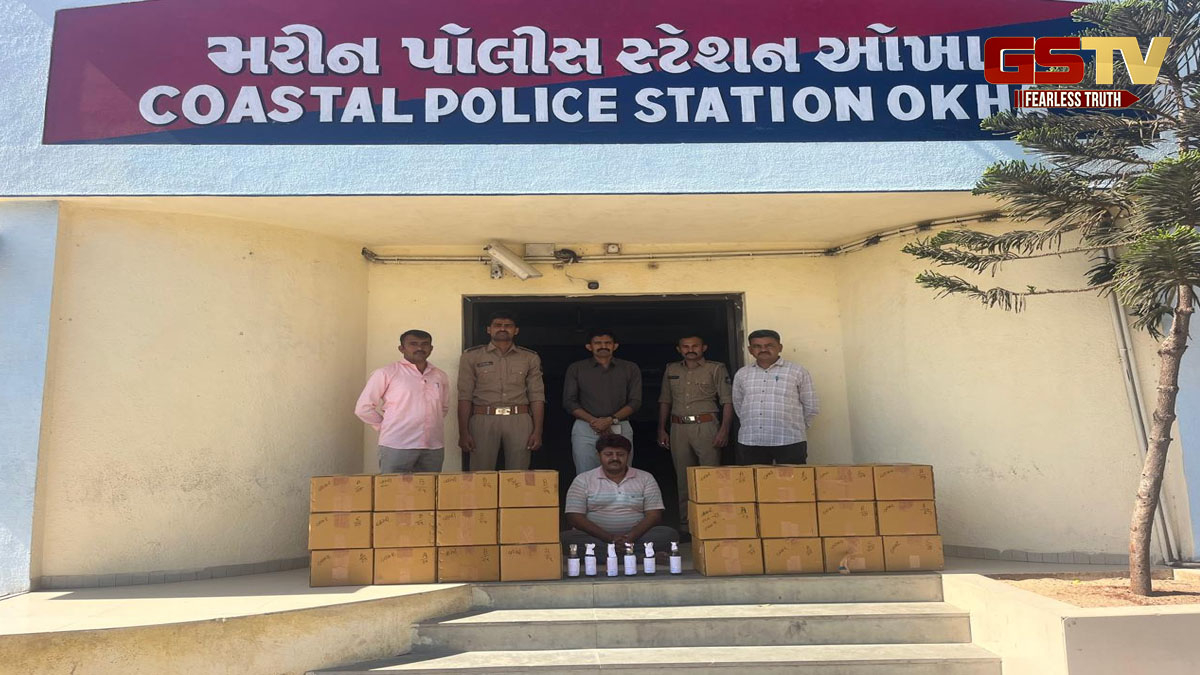 ઓખામાંથી ગેરકાયદેસર કોલ્ડડ્રિંકની આડમાં કેફી શિરપ બનાવતી ફેકટરી ઝડપાઈ