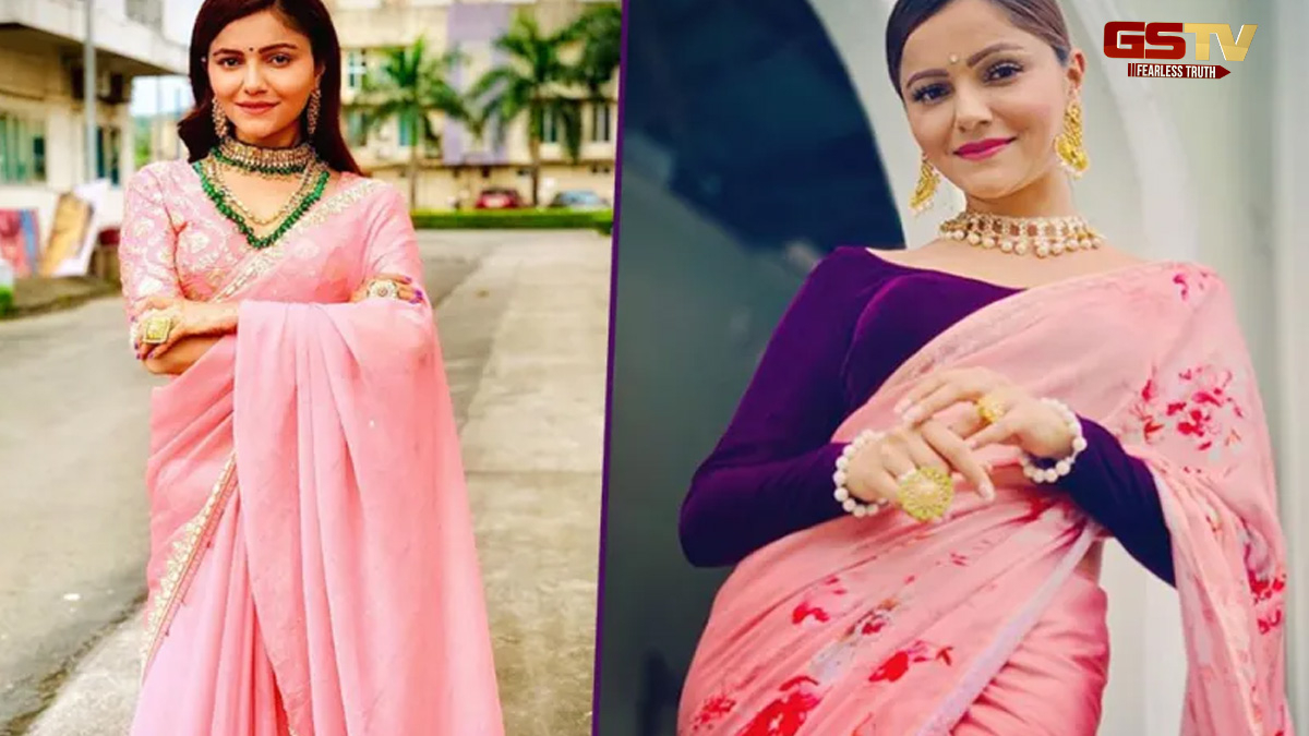 Fashion Tips : રામ નવમી પર પરફેક્ટ લુક જોઈએ છે, રૂબીના દિલેક જેવી સાડી પહેરો