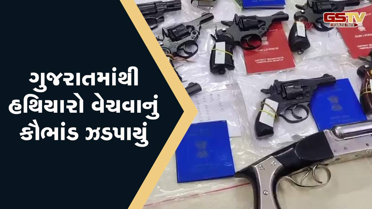 'સલામત અને સુરક્ષિત ગુજરાત'માંથી ઝડપાયું હથિયાર વેચવાનું રાજ્યવ્યાપી કૌભાંડ, આ રીતે ચાલતો વેપલો