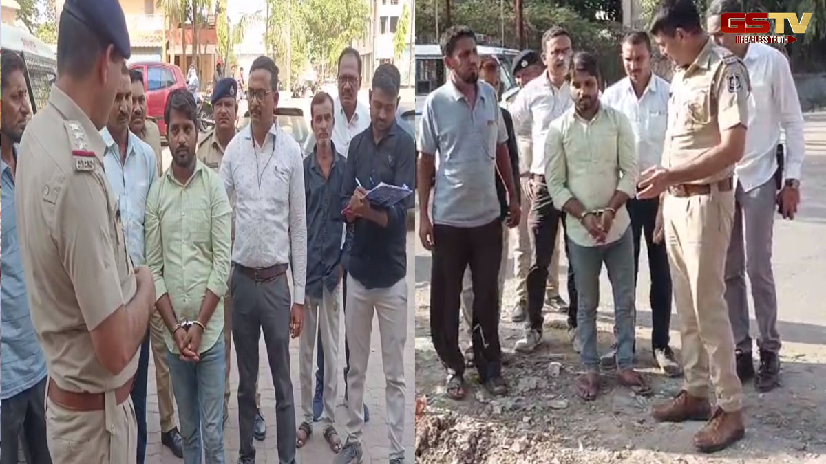 Bharuch: ભરૂચના ચકચારી સચિન હત્યા કેસમાં પોલીસે આરોપીને સાથે રાખી ઘટનાનું રિકન્સ્ટ્રક્શન કર્યું