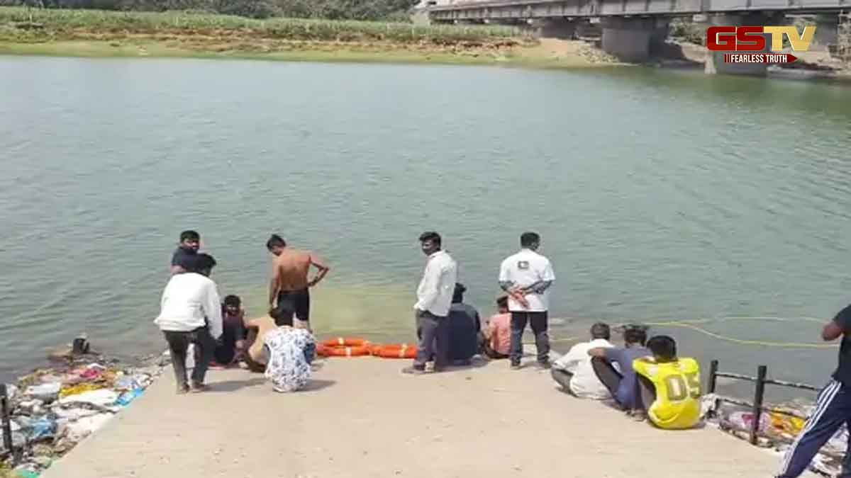 નવસારીની પૂર્ણા નદીમાં 5 લોકો ડૂબ્યા, એકનું મોત, ભાભીને બચાવવા નદીમાં કૂદેલો દિયર ગુમ