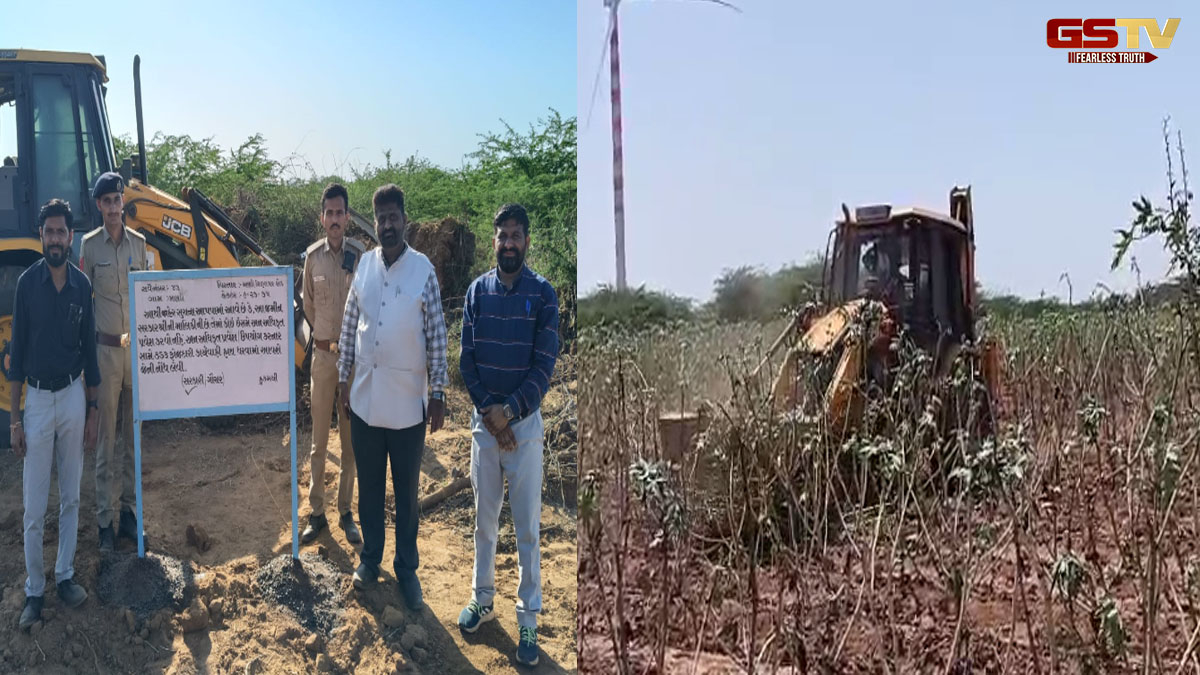 Kutch news: લખપત તાલુકામાં હવે દાદાનું બુલડોઝર ખેતરમાં ફરી વળ્યું, દબાણ દૂર કર્યું
