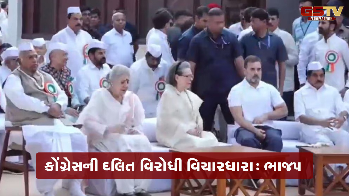 'પોતે સોફા પર બેઠા અને ખડગેને સાઈડમાં ખુરશી આપી', BJPનો રાહુલ પર વાર