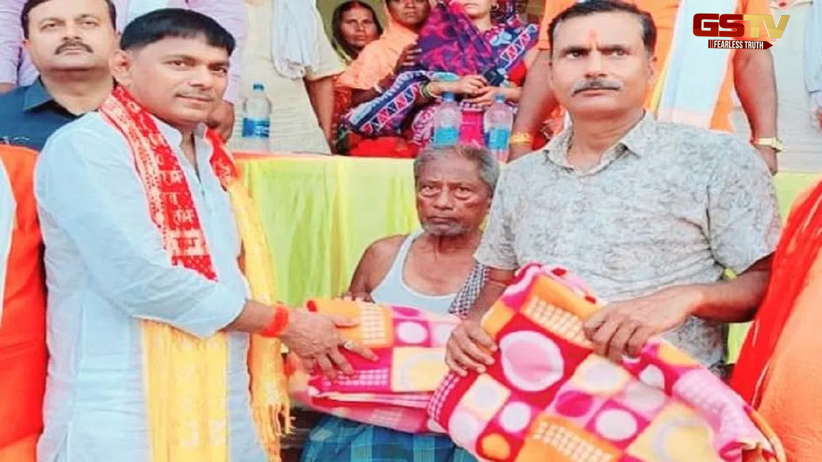ભાજપના આ મંત્રીએ તો ભારે કરી, કાળઝાળ ગરમીમાં ધાબળાનું કર્યું વિતરણ 