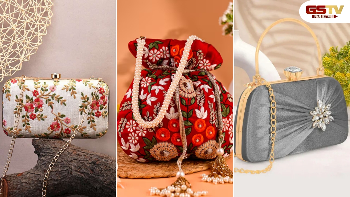 Ladies purse designs / લગ્ન કે અન્ય ફંક્શનમાં કેરી કરો આ પ્રકારના પર્સ, આઉટફિટને બનાવશે અટ્રેક્ટિવ
