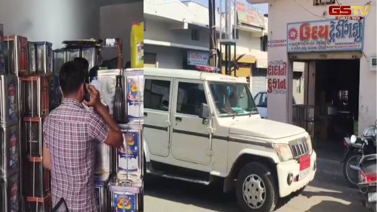 Surendranagar news: મહેતા માર્કેટમાં 10થી વધુ દુકાનોમાં બનાવટી તેલ, એક્સપાયરી ડેટવાળા ડબ્બા જપ્ત