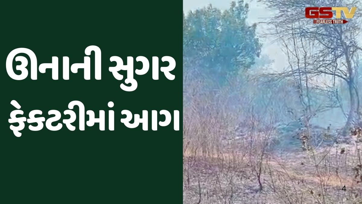 Una News: બંધ સુગર ફેકટરીમાં અચાનક ભીષણ આગથી ધૂમાડાના ગોટેગોટા ઉડયા