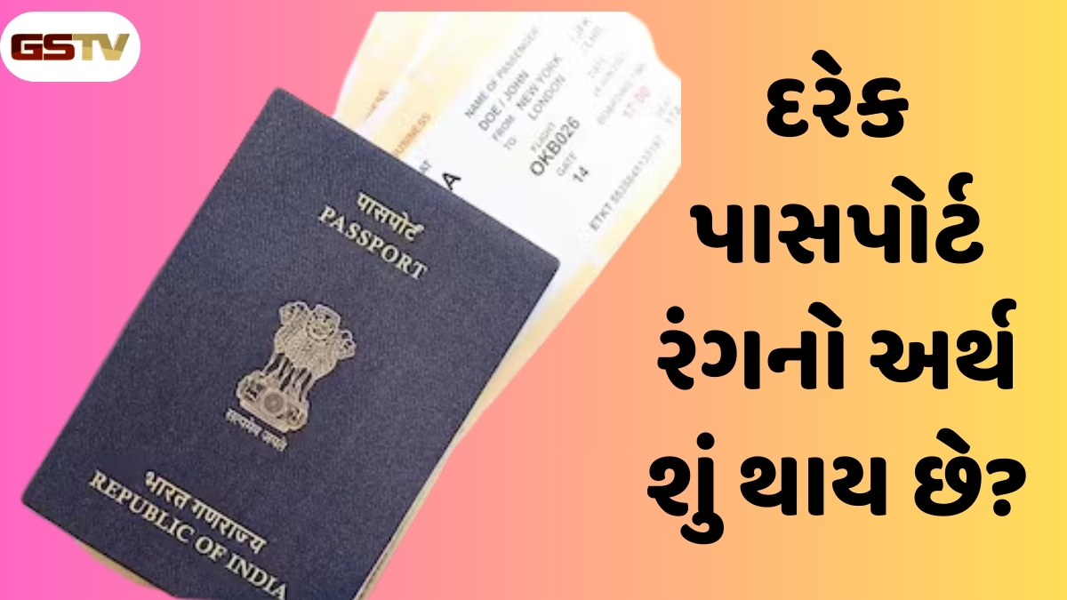 Travel Tips : ભારતીય પાસપોર્ટ બ્લૂ જ નહીં, લાલ અને સફેદ પણ હોય છે, જાણો દરેક રંગનો અર્થ