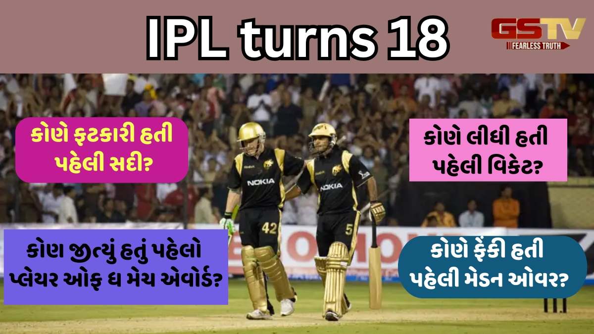 IPL turns 18 / બેટથી નહતો આવ્યો લીગનો પહેલો રન, આવી રહી હતી ટૂર્નામેન્ટની શરૂઆત, અહીં જાણો સંપૂર્ણ માહિતી