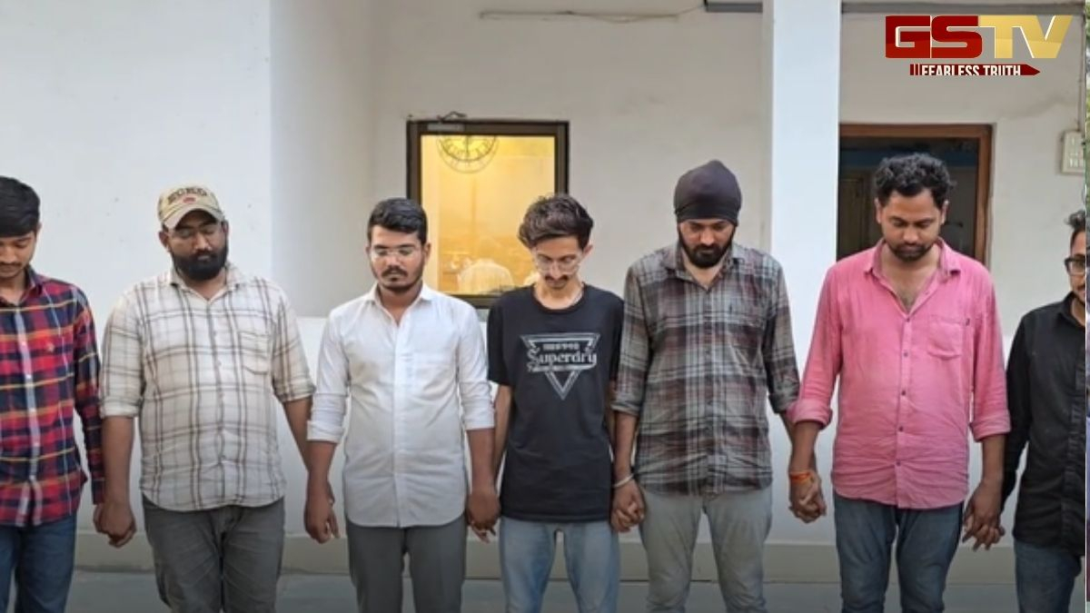 Surat news:શિક્ષકને ડિજિટલ અરેસ્ટનો ભોગ બનાવવાના કેસમાં 7 આરોપી જામનગરથી ઝડપાયા