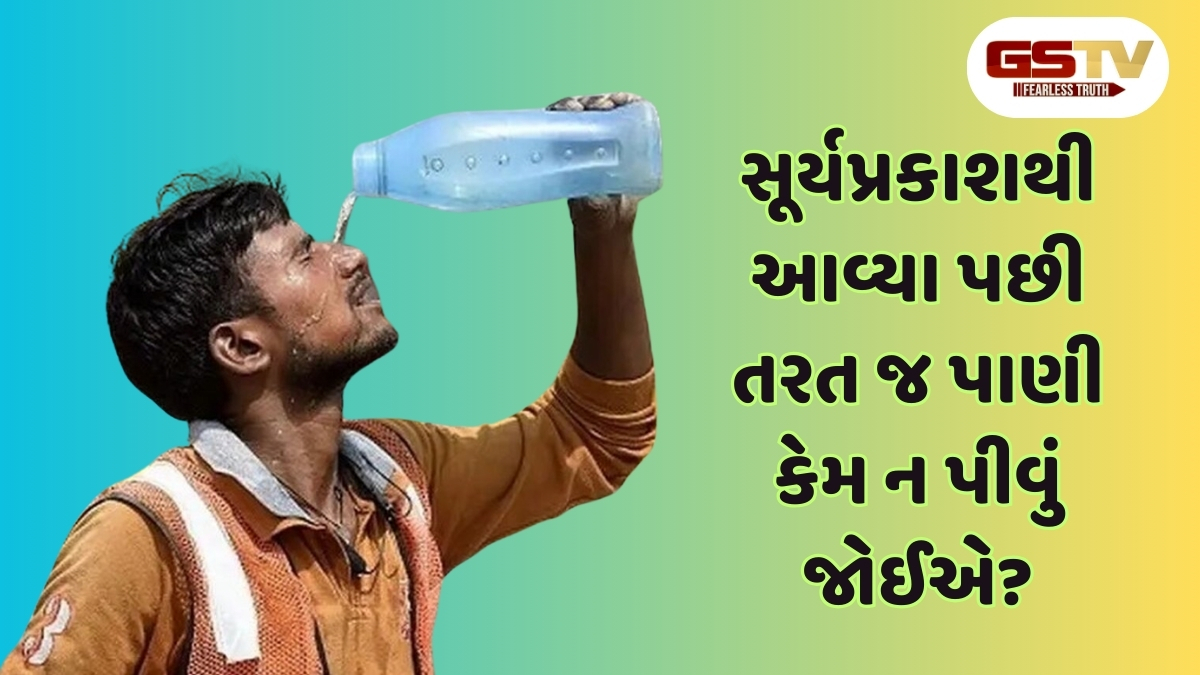 Health Tips: તડકામાંથી આવ્યા પછી કેટલા સમય સુધી પાણી પીવું જોઈએ? જાણો અહીં