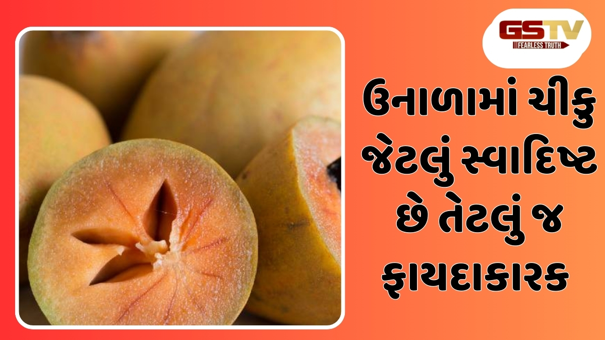 Health Tips: ઉનાળામાં સ્વાસ્થ્ય માટે વરદાનરૂપ છે ચીકુ, દરરોજ ખાવાથી શરીરને થશે 5 મોટા ફાયદા