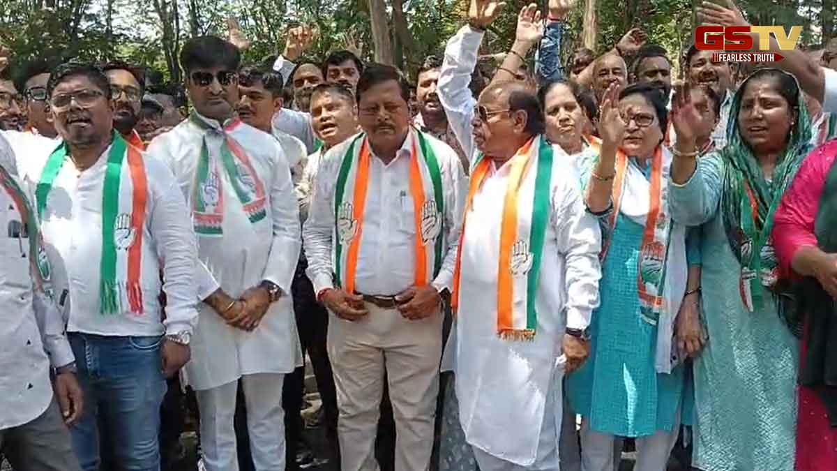 Surat News: પોલીસના પક્ષપાતપૂર્ણ વલણનો કોંગ્રેસનો આક્ષેપ, નારેબાજી કરીને આપ્યું આવેદનપત્ર