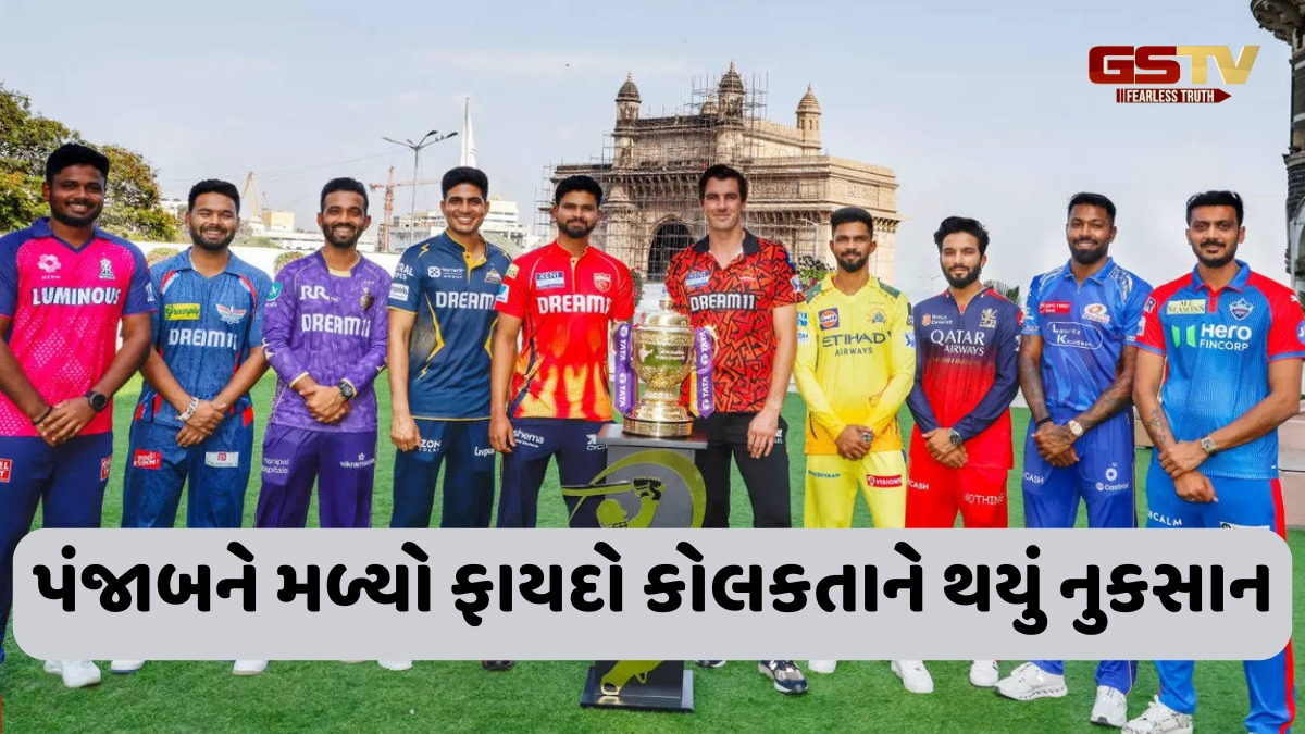 IPL 2025 / વરસાદને કારણે મેચ રદ્દ થયા બાદ બદલાયું પોઈન્ટ્સ ટેબલ, જાણો કયા નંબર પર છે કઈ ટીમ