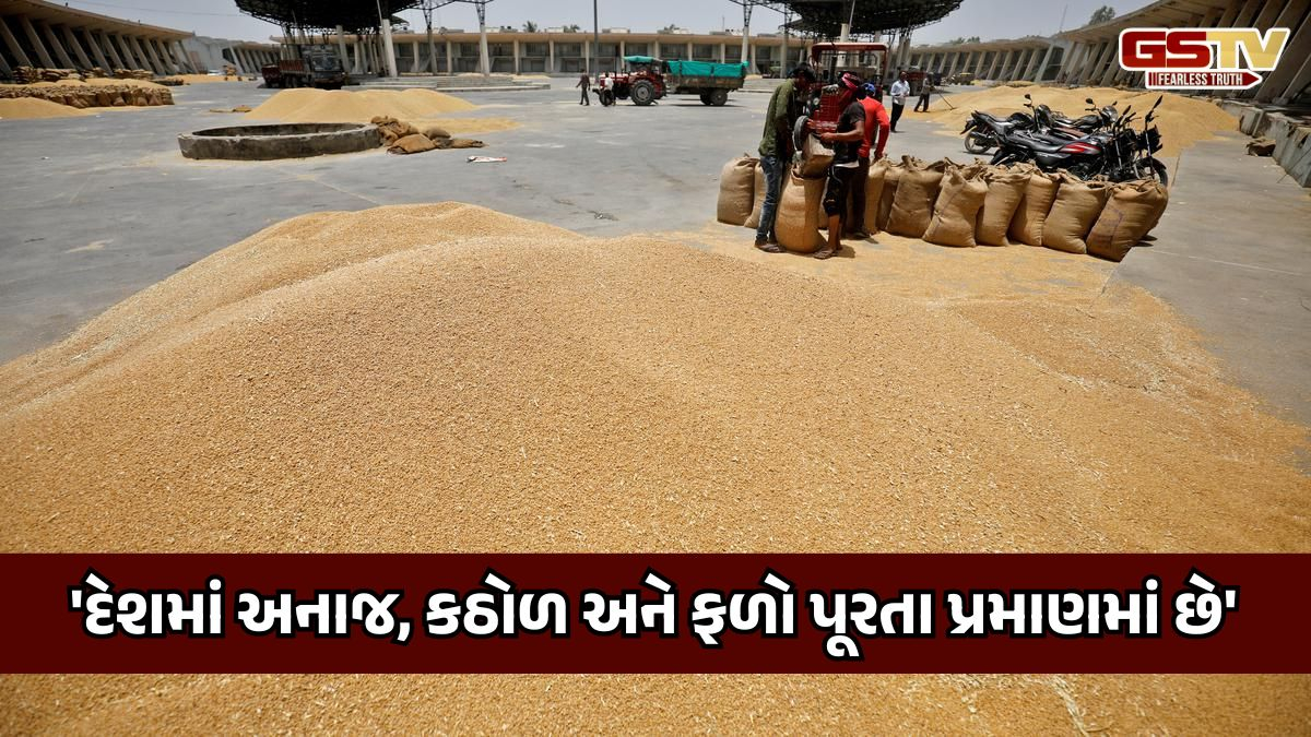 "દેશમાં અનાજ અંગે કોઈ ચિંતા ન કરે, જરૂરિયાત કરતાં વધુ સ્ટોક છે આપણી પાસે", સરકારનું જનતાને આશ્વાસન