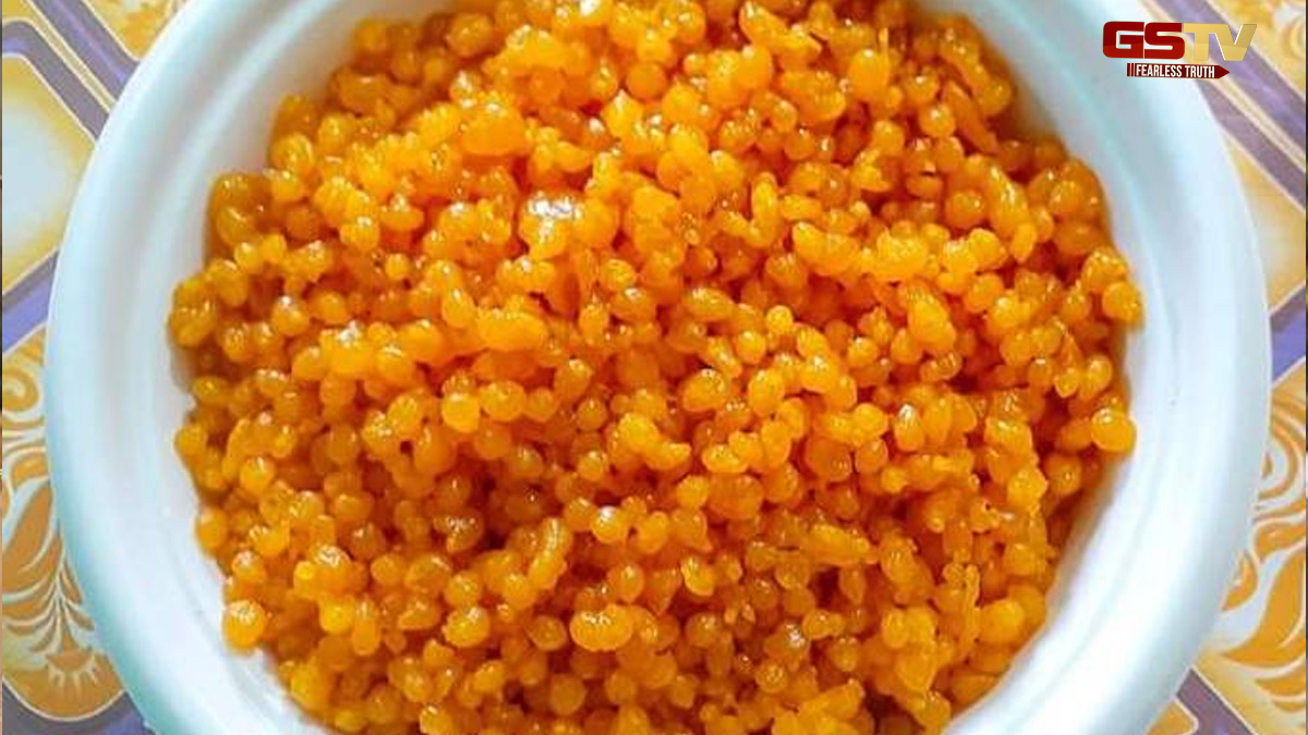 Recipe : ઘરે 10 મિનિટમાં બનાવો મીઠી રસદાર બુંદી, બાળકોથી લઈ વડીલો બધાંને ખૂબ ભાવશે