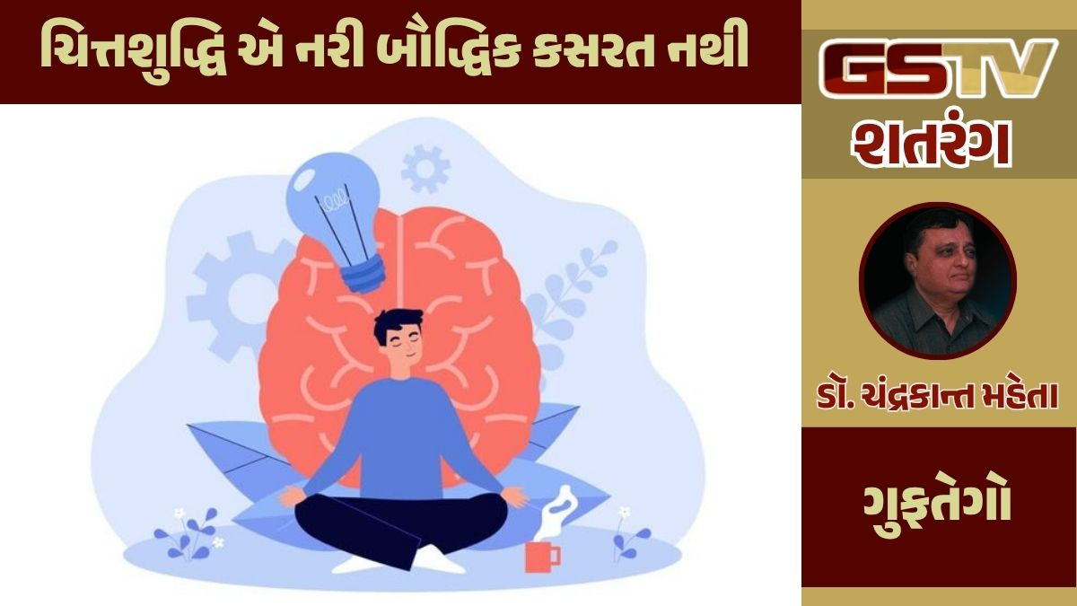 શતરંગ / ચિત્તશુદ્ધિ એ નરી બૌદ્ધિક કસરત નથી