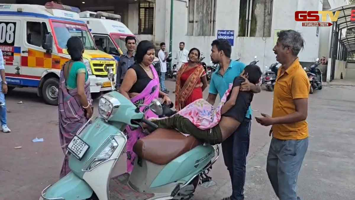 Surat News: તાવમાં સપડાયેલા 13 વર્ષના કિશોરનું મોત, પરિવાર મોપેડ પર મૃતદેહ લઈને હોસ્પિટલથી થયો રવાના 