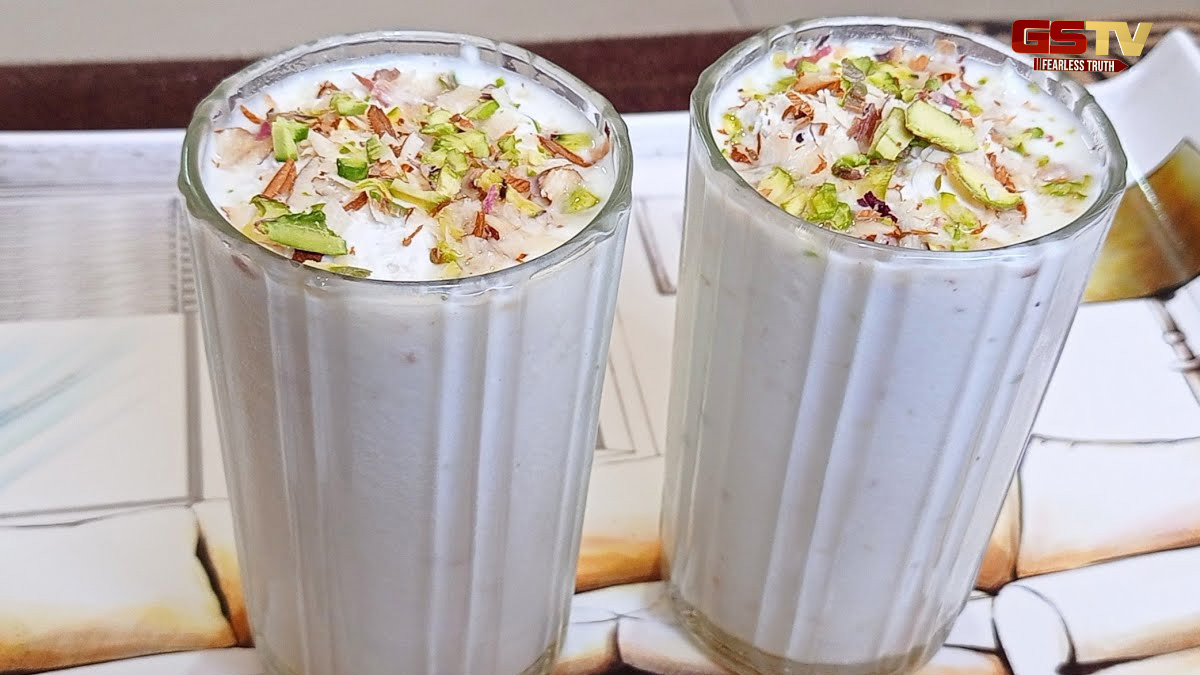 Recipe : ઉનાળામાં બનાવો સ્વાદિષ્ટ ડ્રાયફ્રૂટ લસ્સી, સ્વાદની સાથે સાથે મળશે ભરપૂર પ્રોટીન