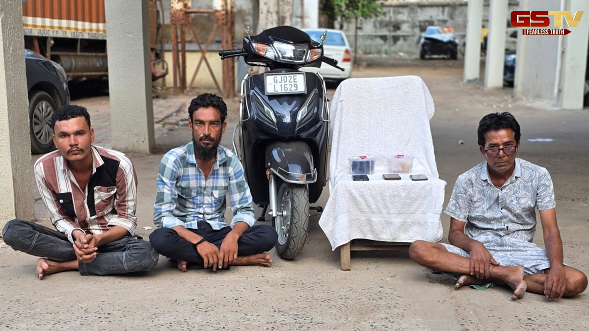 Mehsana News: સ્ટેટ મોનિટરિંગ સેલ દ્વારા 9 લાખથી વધુની કિંમતના એમડી ડ્રગ્સ સાથે ત્રણની ધરપકડ
