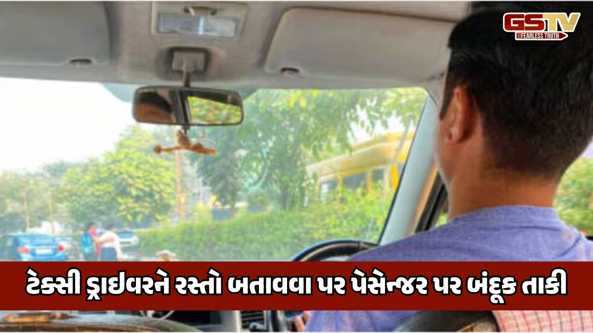 VIDEO: કેબ ડ્રાઈવરે પેસેન્જર પર ધરી દીધી પિસ્તોલ, રોજિંદા મુસાફરોમાં ડરનો માહોલ