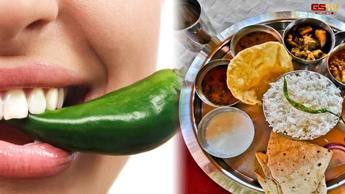 Health Tips : ખોરાક સાથે લીલા મરચાં ખાવાથી મળે છે આ 7 સ્વાસ્થ્ય લાભ, બસ આટલી સાવચેતીઓ રાખો