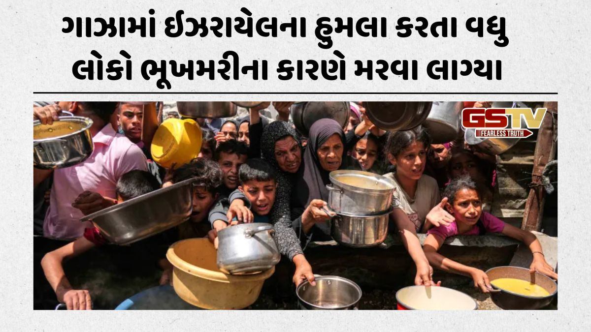 ગાઝામાં ભૂખમરીથી સ્થિતિ ખરાબ, રસ્તામાં જ લોકોએ રાહત સામગ્રી ભરેલા ટ્રકને લૂંટી લીધો