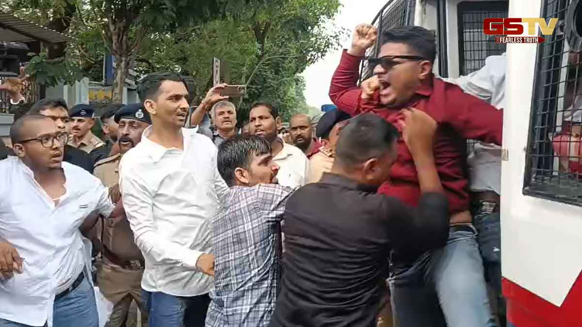 Surat News: દુષ્કર્મી ભાજપના મહામંત્રીને કોર્ટમાં લવાતા હોબાળો, યુથ કોંગ્રેસે વિરોધ કરતાં અટાયત