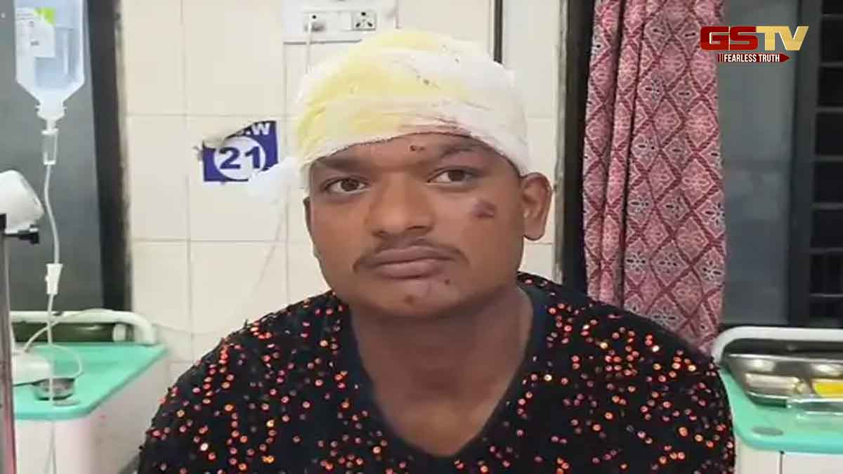 Navsari News: ધક્કો વાગતા ચાલુ ટ્રેનમાંથી યુવક નીચે પડ્યો, નેપાળી યુવકને શરીરે આવ્યા 60 ટાંકા