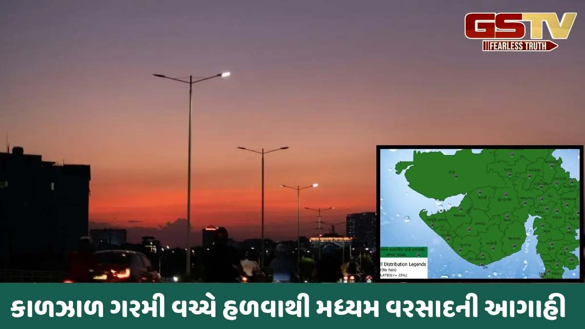 Gujarat Weather Forecast: ગુજરાતમાં આગામી 6 દિવસ વરસાદની હવામાન વિભાગની આગાહી