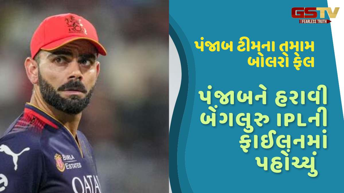 IPL 2025 : પંજાબને હરાવી બેંગલુરુ 9 વર્ષ પછી ફાઈનલમાં, બેંગલુરુના બોલરોનું જોરદાર પર્ફોમન્સ