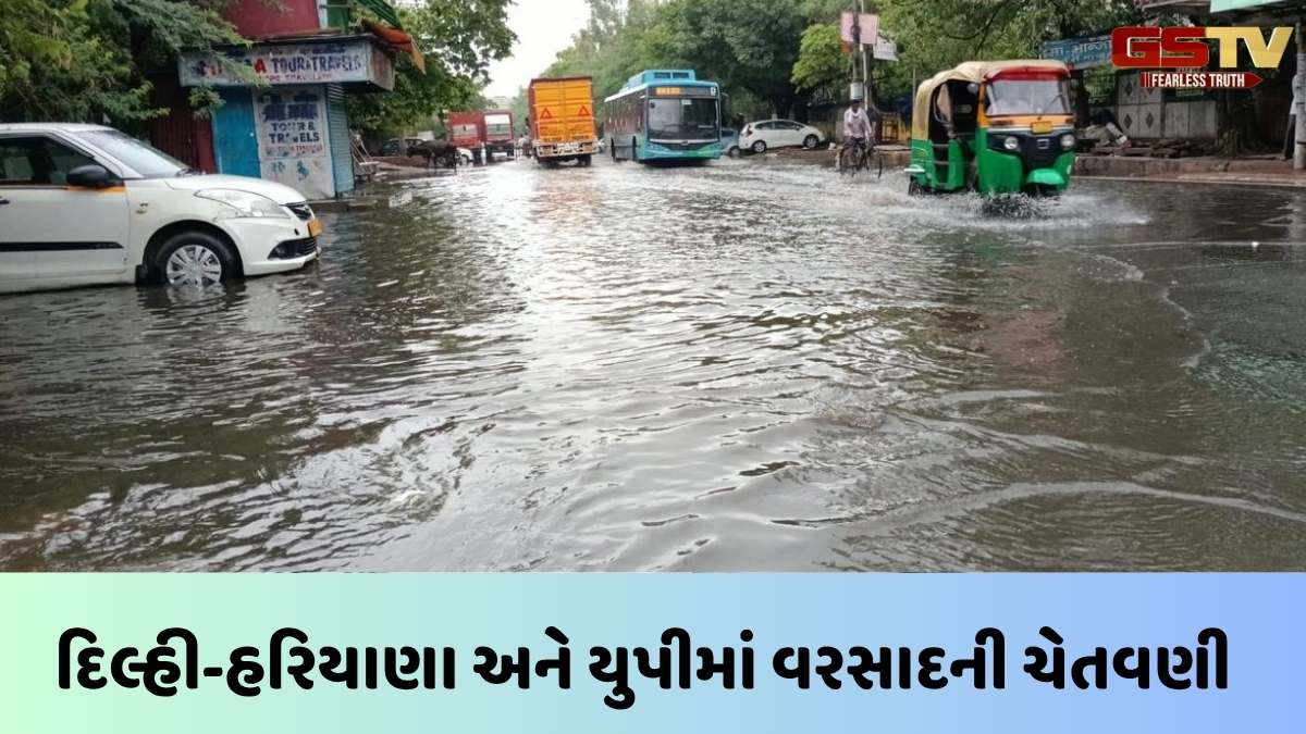 Delhi weather: દિલ્હી, રાજસ્થાન અને યુપીમાં વરસાદનું એલર્ટ, જાણો આ 7 રાજ્યોનું Weather update