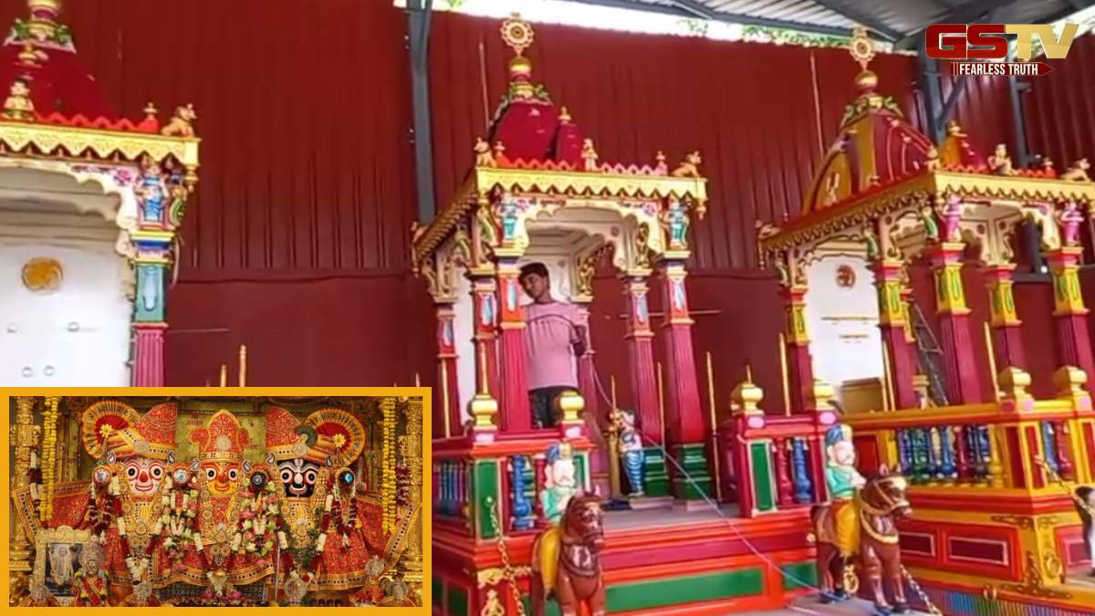 Ahmedabad RathYatra 2025: અષાઢી બીજે નીકળનારી ભગવાન જગન્નાથજીના રથયાત્રાના 3 રથ બનાવવાની તડામાર તૈયારી