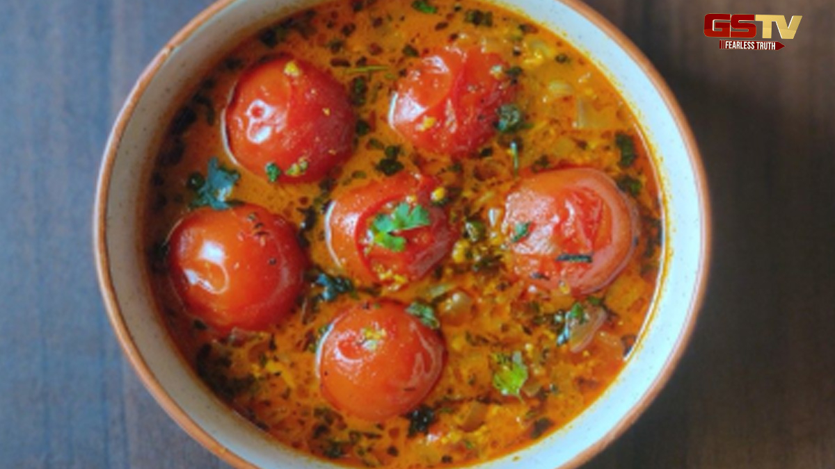 Recipe : ઘરે બનાવો ભરેલા ટામેટાનું શાક, એકવાર ખાશો તો આંગળા ચાટતા રહી જશો