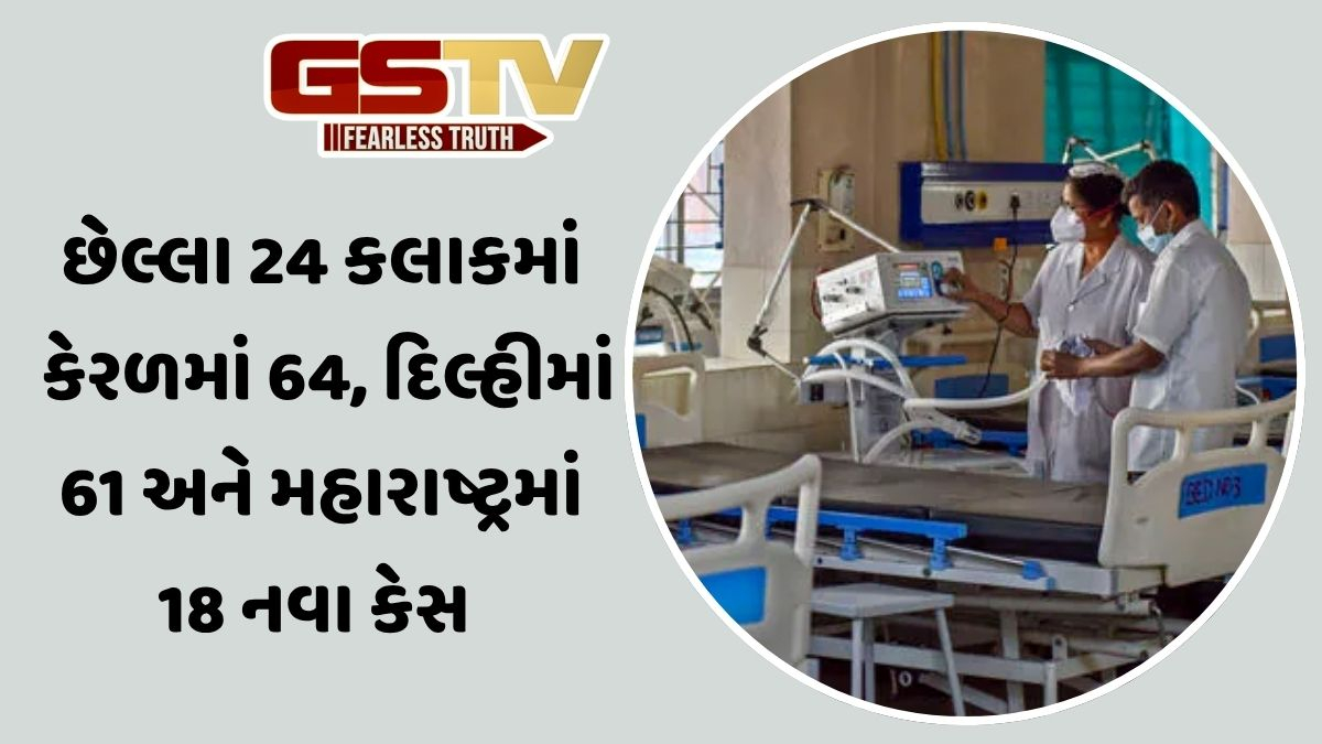 Corona news:  દેશમાં કુલ સક્રિય કેસોની સંખ્યા 3961 પર પહોંચી, છેલ્લા 24 કલાકમાં વધુ 363 કેસો આવ્યા સામે